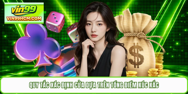 Quy tắc xác định cửa dựa trên tổng điểm xúc xắc