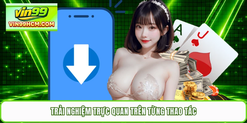 Trải nghiệm trực quan trên từng thao tác